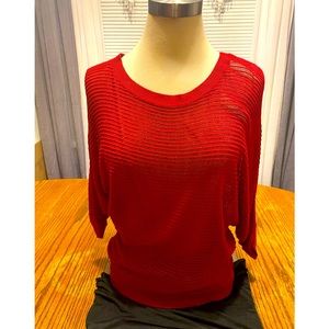 Express Fishnet Sweater